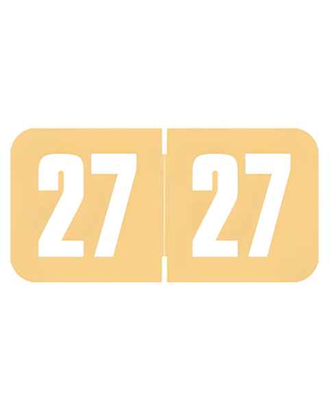 2027 Year Labels - Safeguard Compatible SG3Y Series - Size 3/4