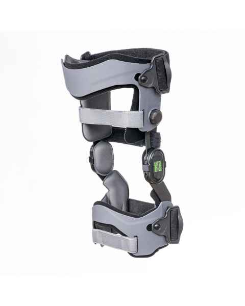 Paradigm SHIFT-52 Shift Double Upright Osteoarthritis Knee Brace, Left Angle View