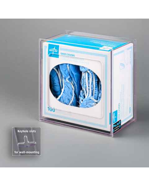 Poltex SHOECOV1-W Shoe Cover Box Holder, 1 Box Capacity - Wall Mount (Shoe Covers and Boxes are Not Included)