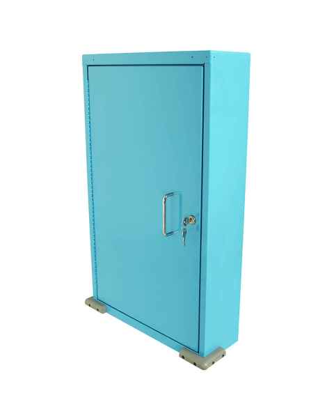 Harloff SIDECAB2-L Side Storage Cabinet with Two Adjustable Shelves, Left Side Mount