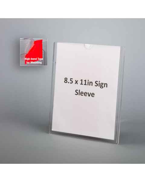 Poltex SIG8-5X11-T Deluxe Sign Sleeve (Paper is Not Included)