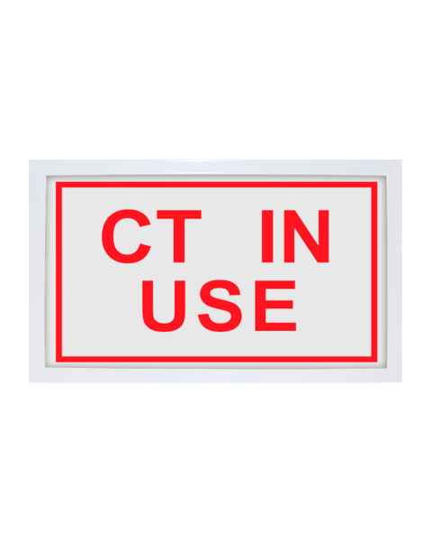Phillips Safety CT In Use LED Radiation Warning Sign