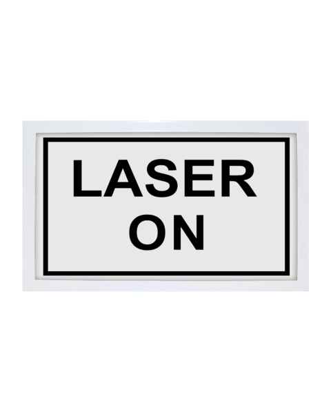 Phillips Safety Laser On LED Warning Sign