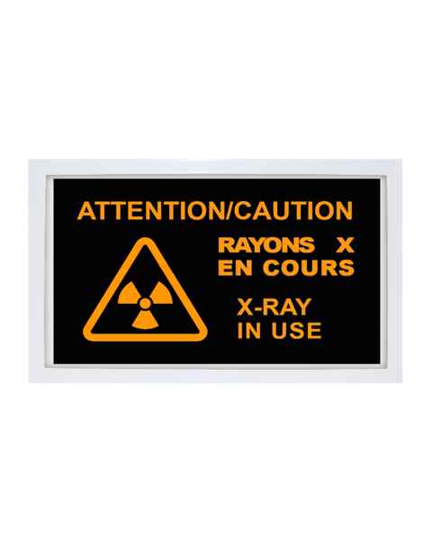 Phillips Safety Attention/Caution: X-Ray In Use LED Warning Sign, French-English