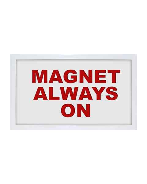 Phillips Safety Magnet Always On LED Warning Sign