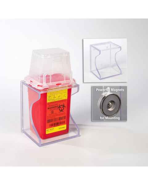Poltex SMSHARP-M Small Sharps Container Holder (Supplies are Not Included)