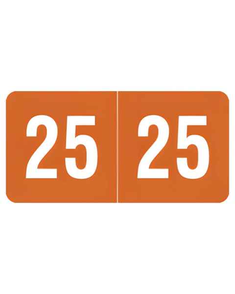 2025 Year Labels - Smead Compatible SMYM Series - Size 1/2