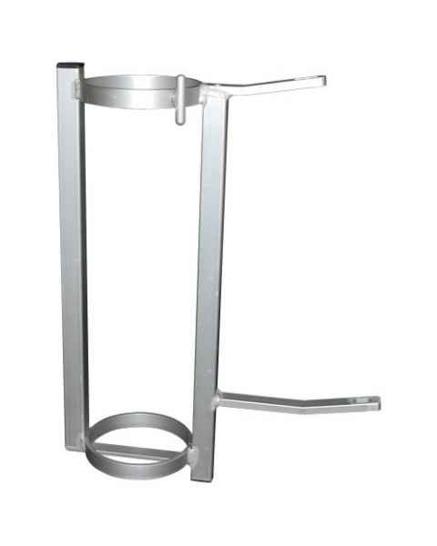 MRI Non-Ferromagnetic Aluminum Oxygen Tank Holder for Gurney STA5000-01