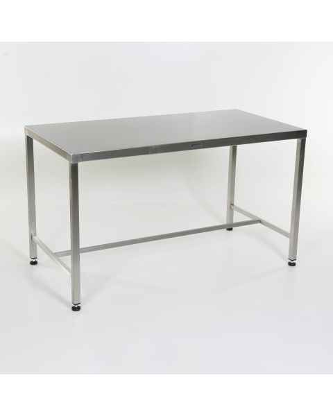 Stainless Steel Work Table with H-Brace, Leg Levelers