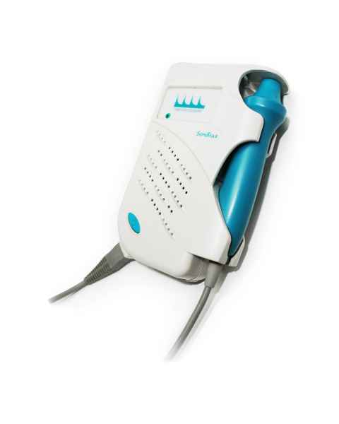Edan STV SonoTrax Vascular Doppler, Non-Display with Vascular Probe - Front View