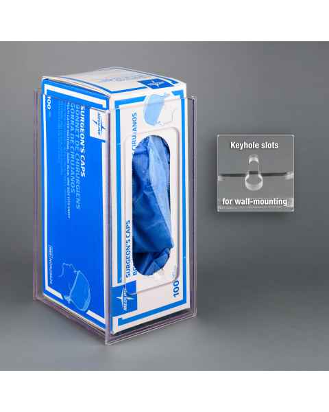 Poltex SURGCAP-W Surgeon's Cap Box Holder, Wall Mount (Supplies are Not Included)