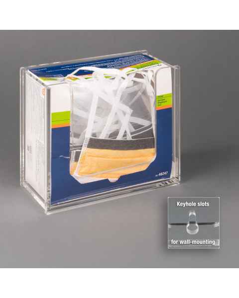 Poltex SURGMSK-W Surgical Shield Mask Box Holder, Wall Mount (Supplies are Not Included)