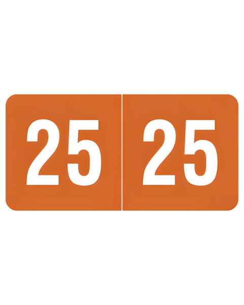 2025 Year Labels - Smead ETS Compatible SYPK Series - Size 1/2