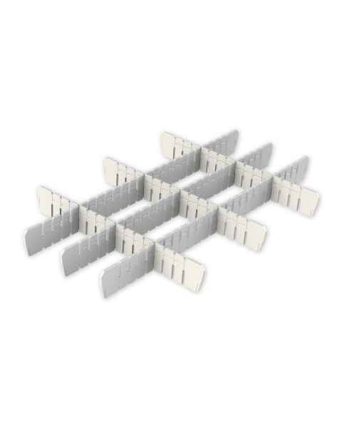 Pegasus T05D-1-16-AM Drawer Divider Kit for PolyCart Series - 3" Height