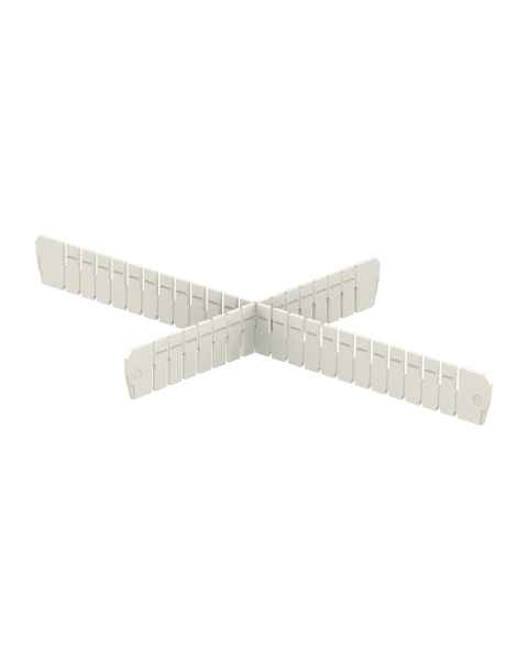 Pegasus T05D-1/4 ABS 1/4 Divider Set for 2" Trays