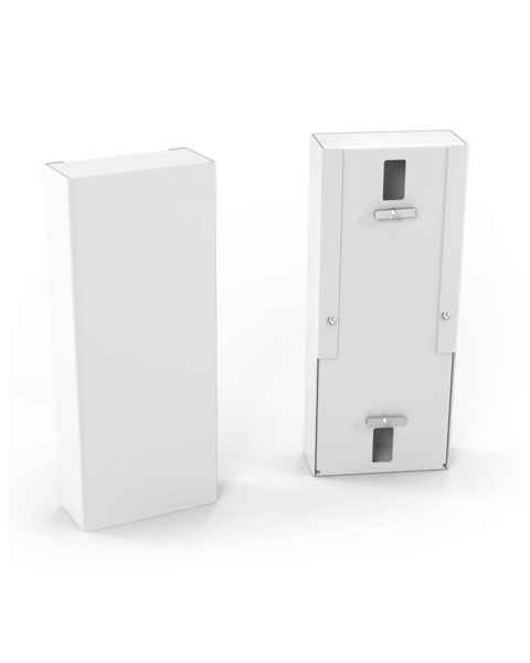 Capsa T2589 Tryten Extended Metal Utility Box with Lid (Front and back view)