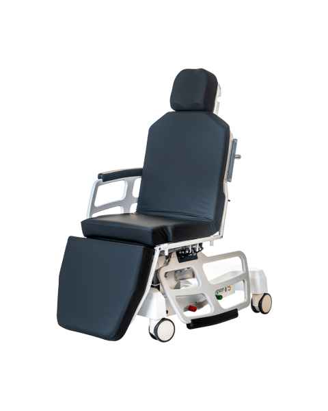 Champion Healthcare T5 Procedure Stretcher Chair with Seat Tilt and Auto Extending Footrest (The Image Shown May Include Features, Accessories, or Fabrics that do not Come Standard on Base Model)