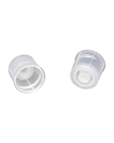 MTC Bio T8309 Snap Cap for 5 mL Culture Tube, LDPE - Inside and outside view