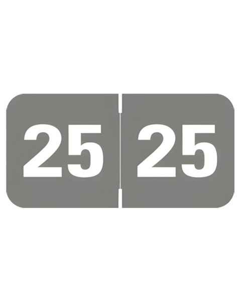 2025 Year Labels - Tabbies 70200 Compatible TAYM Series - Size 3/4