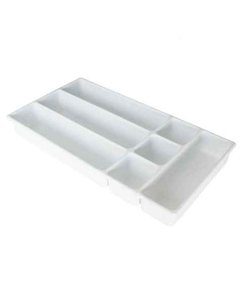 Harloff TRAY7COMP Seven Compartment Medical Cart Drawer Tray