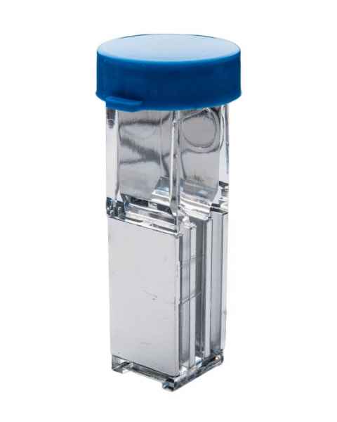 2 mm Gap Sterile Electroporation Cuvette - Round Lid