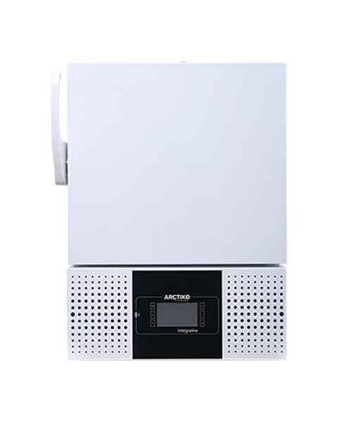 Thermco ULUF-P50/MV Arctiko Ultra Low Temperature Compact Countertop Biomedical Freezer with Inverter, Solid Door, 1.76 Cubic Feet - Front View