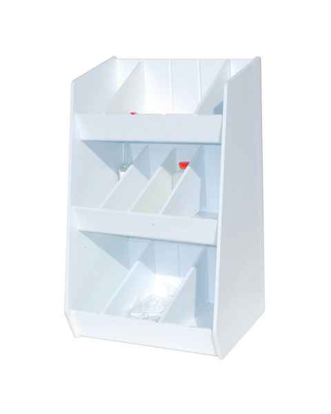 Adjustable Storage with Ten Bins