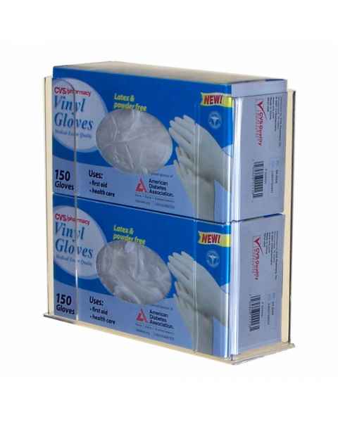 Acrylic Two Glove Box Holder UM4533