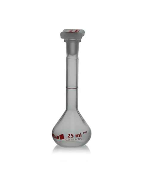BrandTech VITLAB PMP Volumetric Flasks with PP Stoppers - Class B