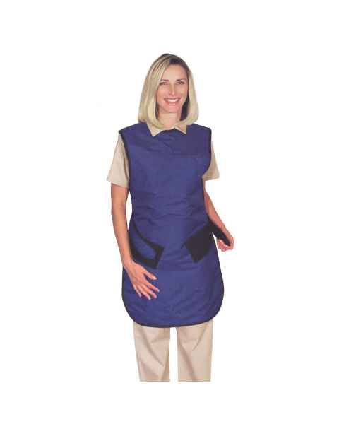 Shielding Plain Back - Hook and Loop Closure - Regular Lead Apron (Front)