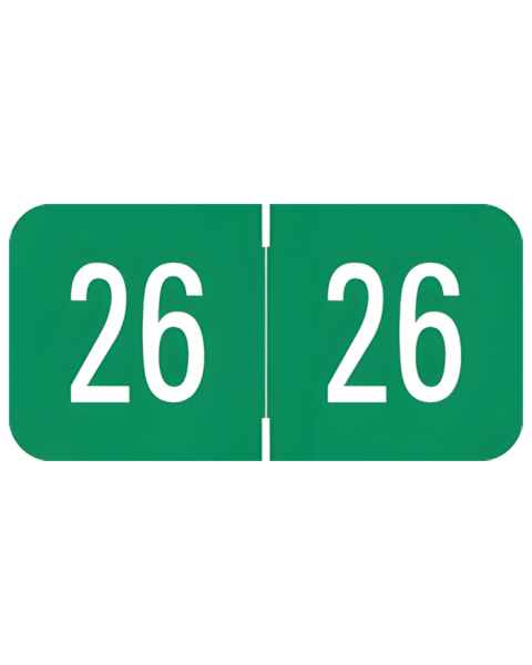 2026 Year Labels - VRE / GBS Compatible VRYM Series - Size 3/4