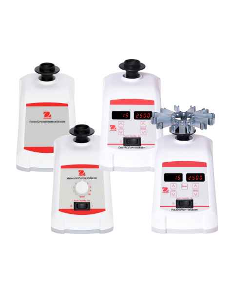 OHAUS VXMN Mini Vortex Mixer - Fixed Speed, Analog, Digital, and Pulsing Vortex Mixers