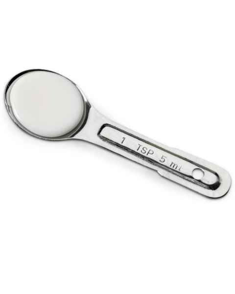 Life/form Mayonnaise (in measuring spoon) Food Replica - 1 tsp. (5 ml)