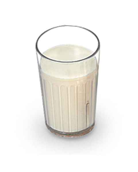 Life/form Milk Food Replica - White Whole - 4 fl. oz. (120 ml)