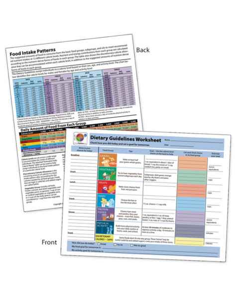 Dietary Guidelines TearPad