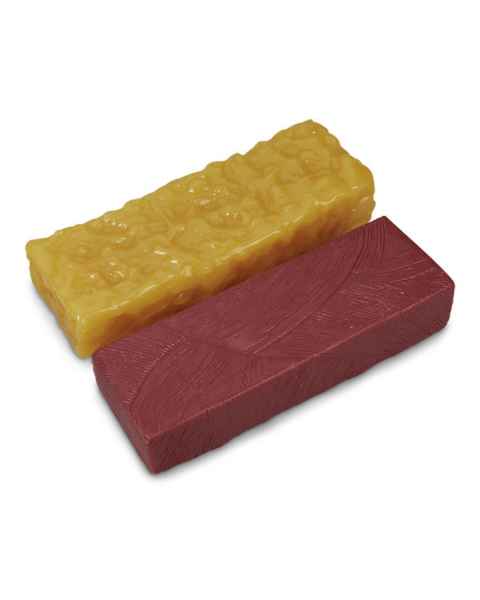 Life/form 5-lb. Body Fat Brick & 5-lb. Body Muscle Brick Replicas