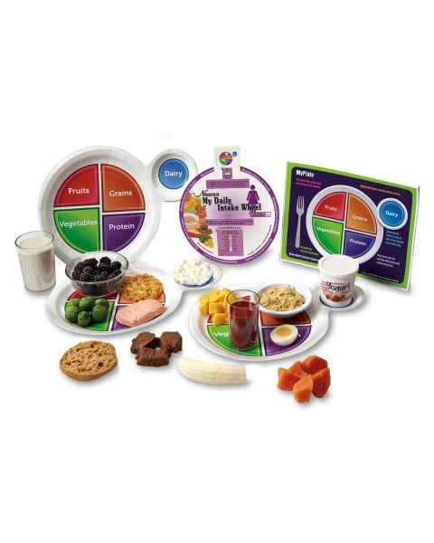 Life/form Mini MyPlate Food Replica Kit