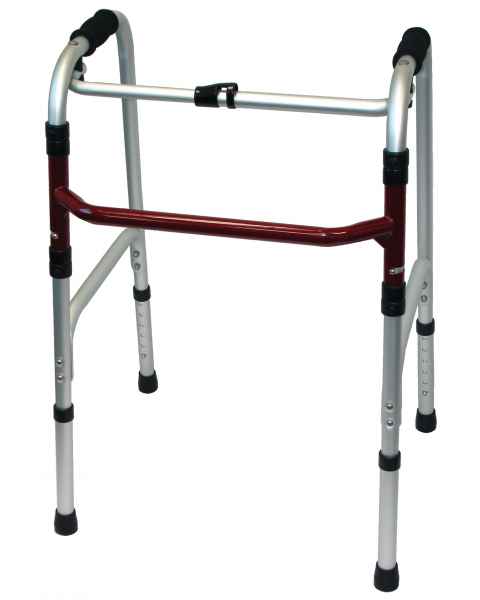 MRI Non-Magnetic Bariatric Folding Walker - Adult