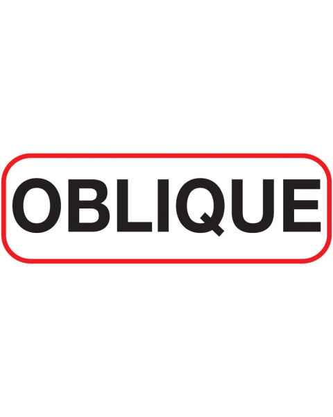 OBLIQUE Label