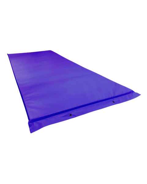 David Scott Standard X-Ray Table Pad - High Density Foam, Blue Vinyl Cover, with Grommets