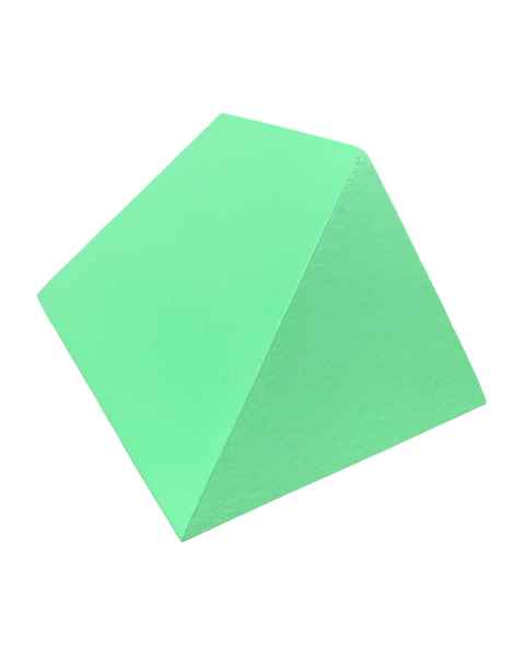 Techno-Aide YCBC-MR MR Safe Coated 45 Degree Spinal Body Wedge Sponge, Stealth - 13.5