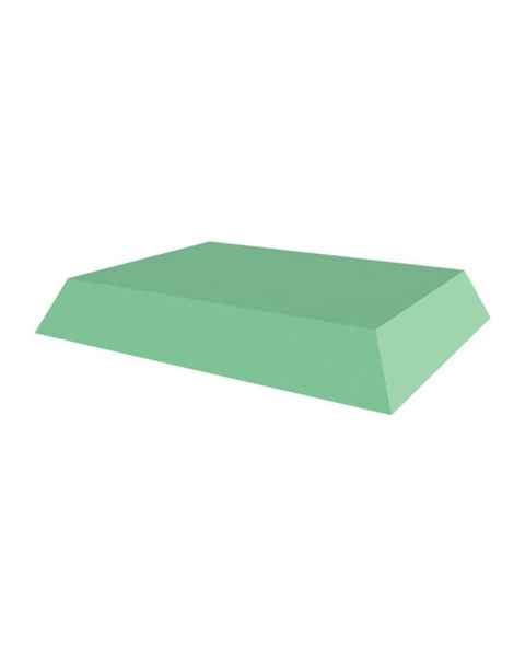 Techno-Aide YCBP-MR MR Safe Coated Bariatric Decubitus Rectangle Sponge, Stealth - 27.5