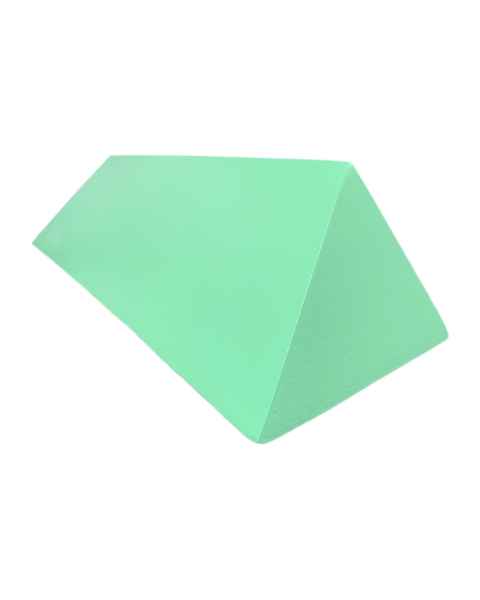 Techno-Aide YCEE-MR MR Safe Coated 45 Degree Echocardiography Wedge Sponge, Stealth - 38.25