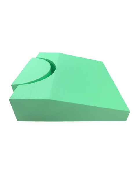 Techno-Aide YCEP-MR MR Safe Coated Bariatric Endo-Ultrasound Wedge Sponge, Non-Stealth - 16" L x16" W x 4.5" H