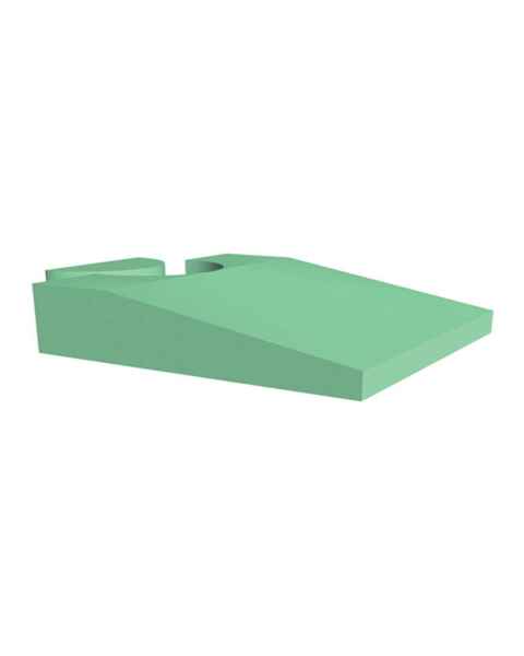 Techno-Aide YCEQ-MR MR Safe Coated Perineal Endovaginal/Transvaginal Ultrasound Wedge Sponge, Non-Stealth - 20" L x 20" W x 3" H