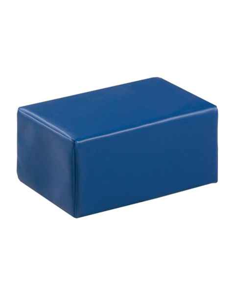 Techno-Aide YVFG-MR MR Safe Vinyl Covered Rectangle Bolster Sponge - 12" L x 8" W x 6" H