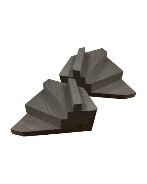 Techno-Aide YXAD-MR MR Safe Closed Cell Adult Bi-Lateral Finger Block Sponge, Left and Right