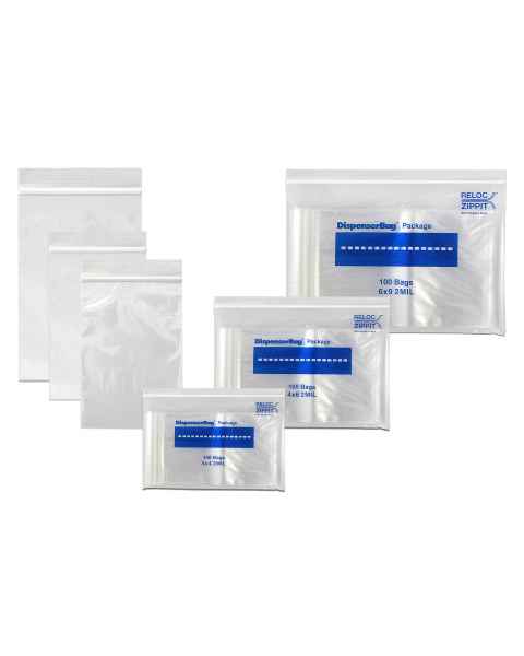 2 mil Plain ZIPPIT® Reclosable Covers