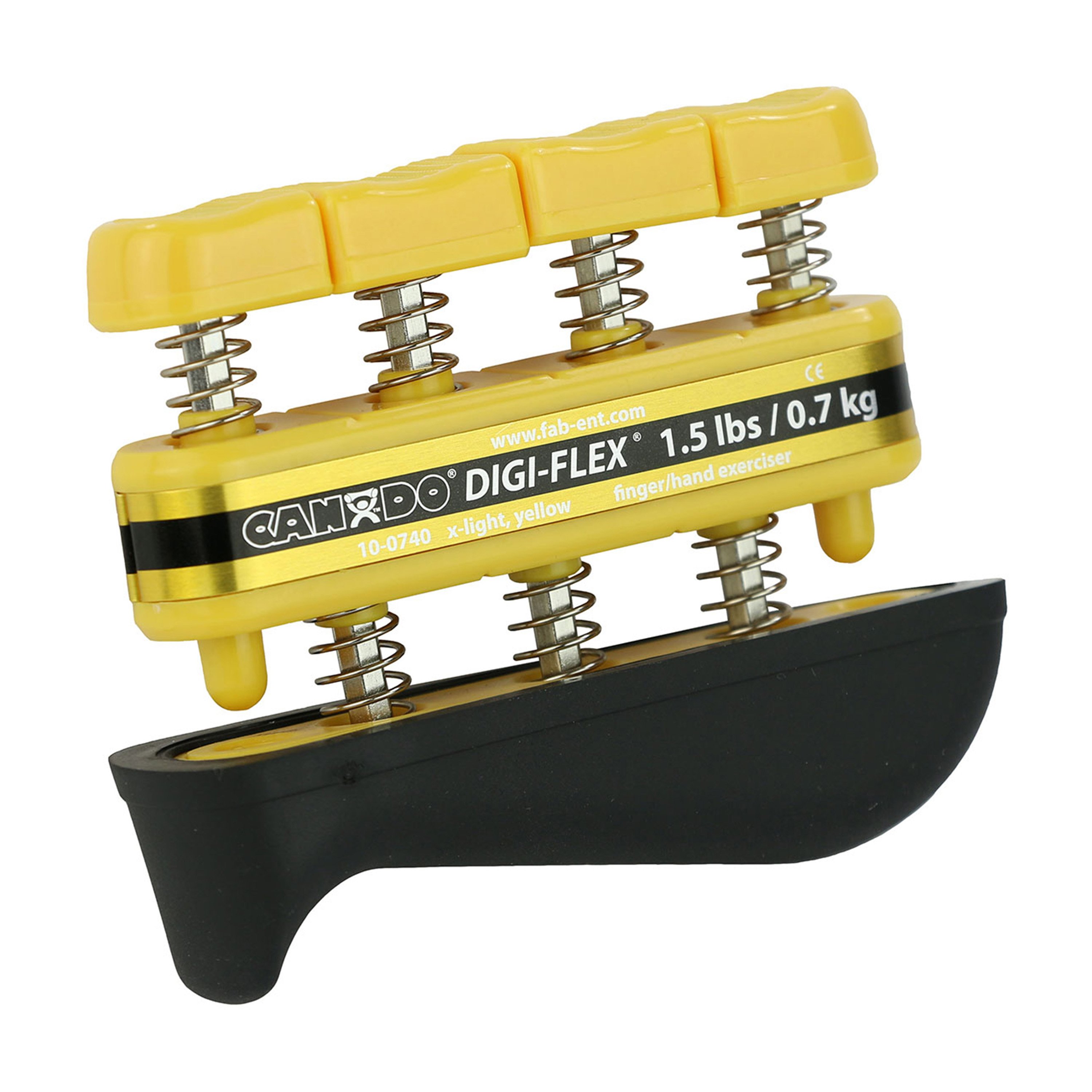 CanDo® Digi-Flex® Hand and Finger Exerciser - Yellow, X-Light (Per Each)