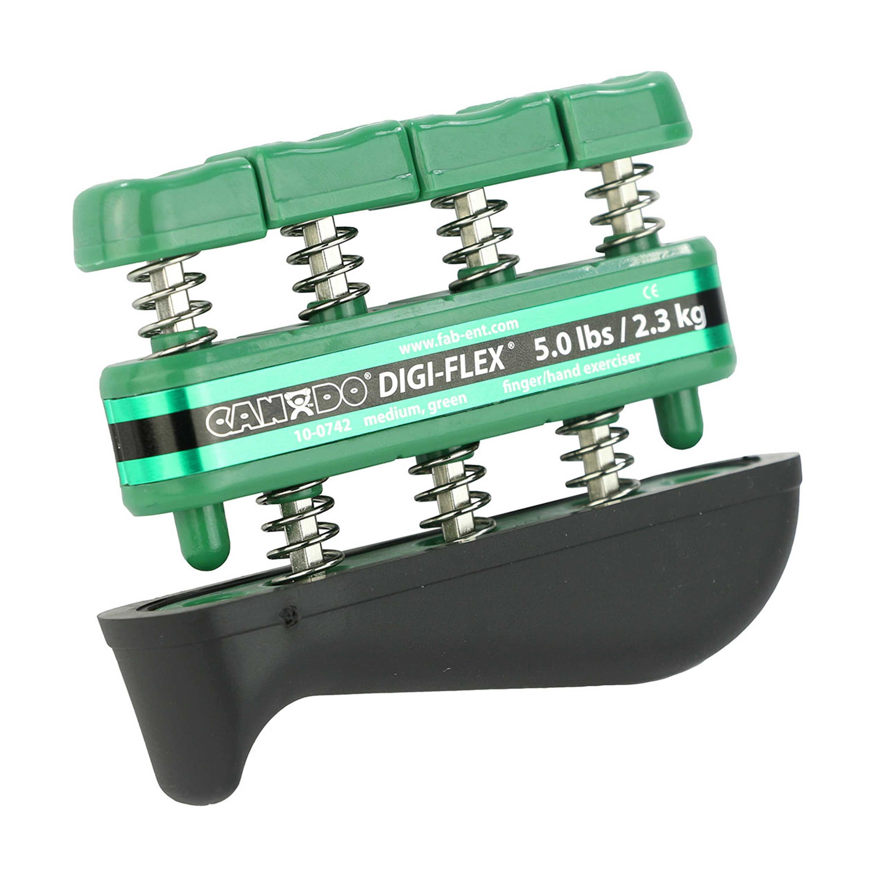 CanDo® Digi-Flex® Hand and Finger Exerciser - Green, Medium (Per Each)